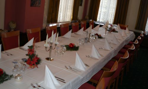 Park Restaurant Rastatt Saal für Weihnachtsfeier und Seminare