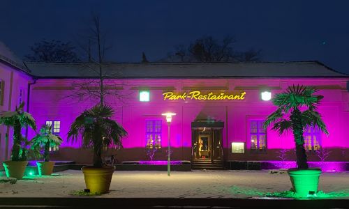 Sommerterrasse und Biergarten in Rastatt Park Restaurant