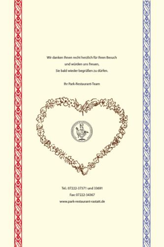 Kontaktdaten Park-Restaurant Rastatt