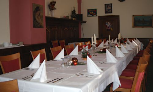 Park Restaurant Rastatt Saal für Weihnachtsfeier und Seminare
